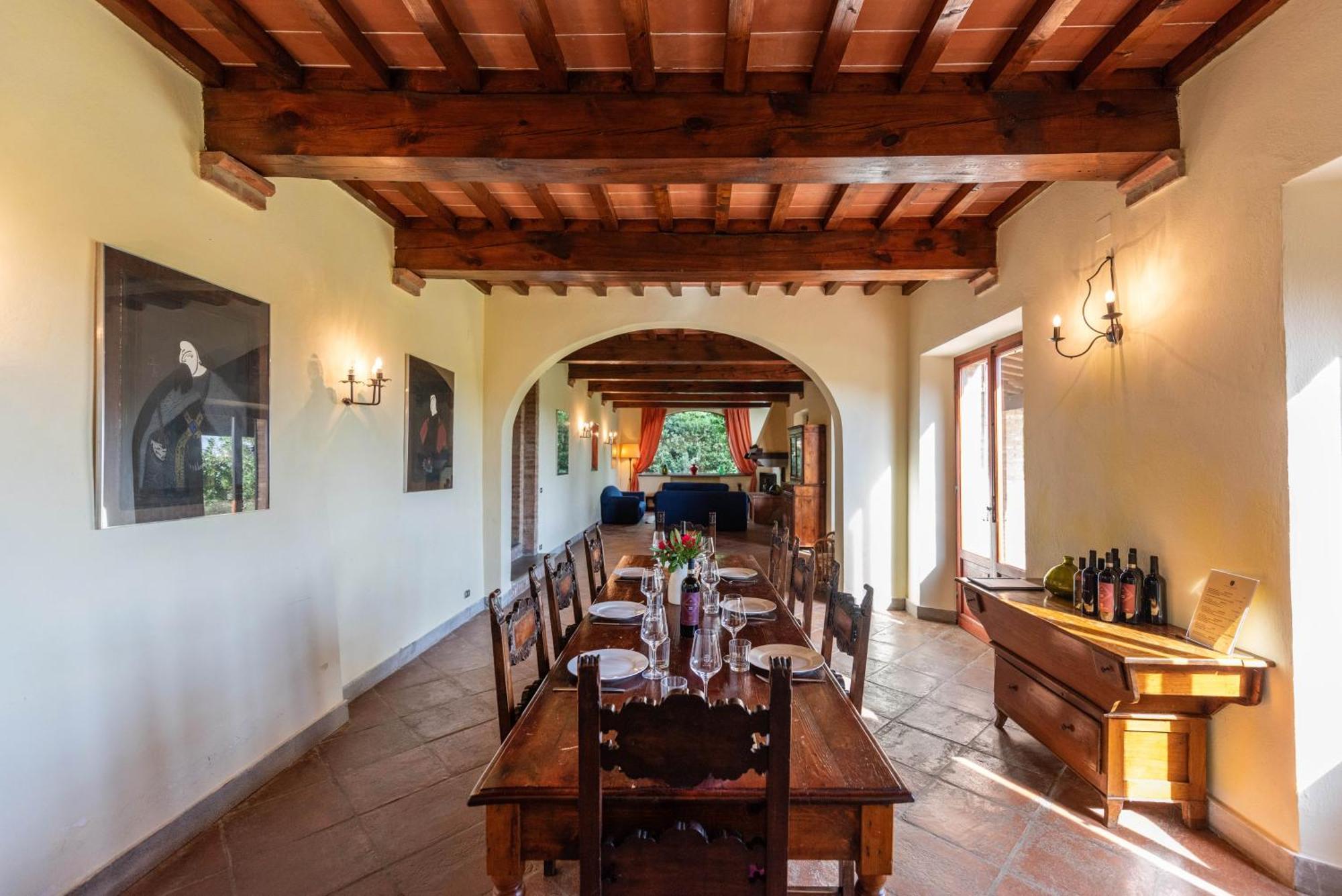 Villa Colombaio Siena Exterior foto