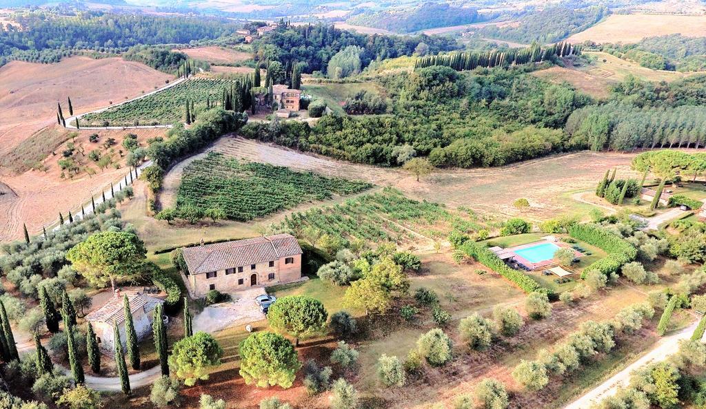 Villa Colombaio Siena Exterior foto